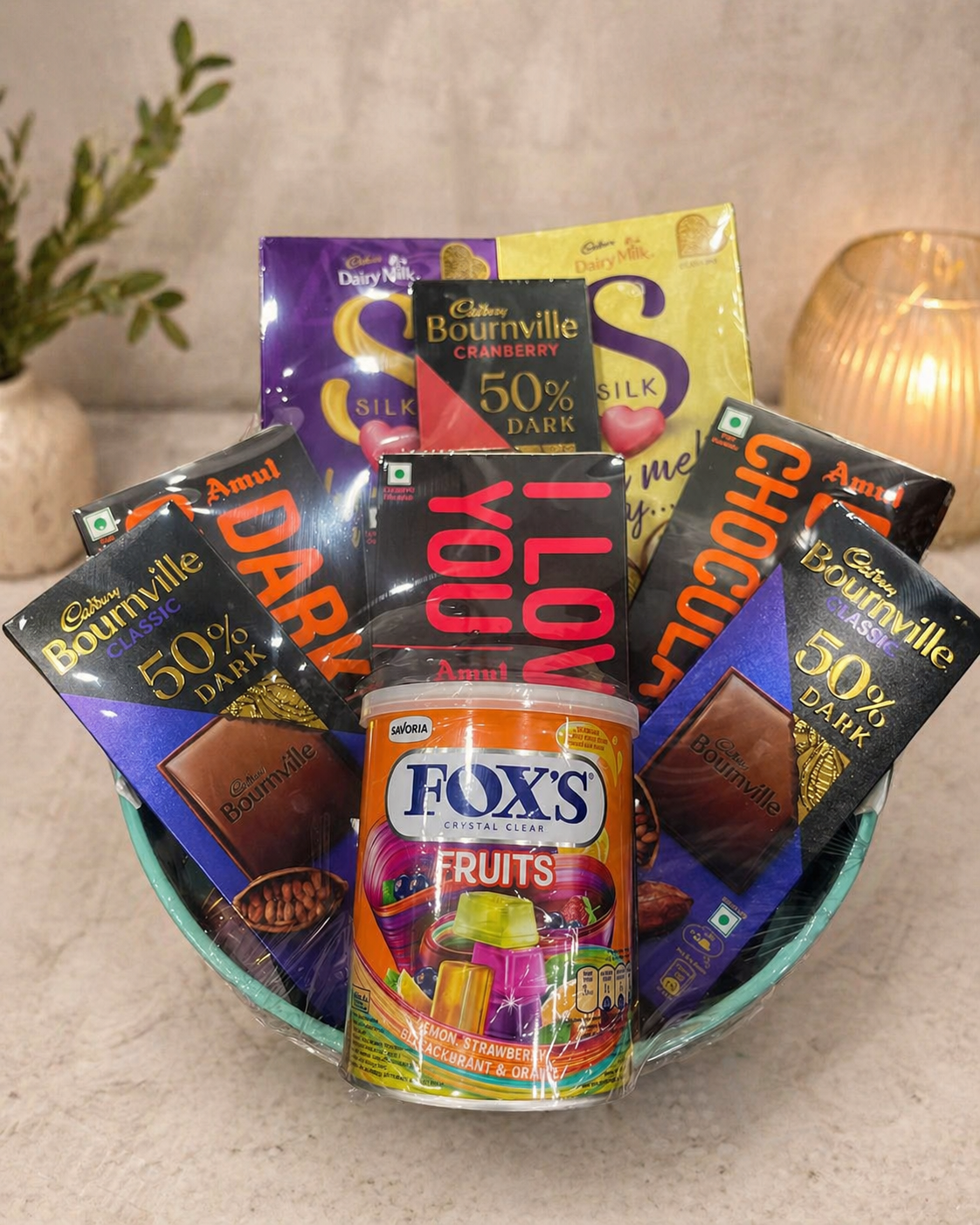 Snacks and edible hampers