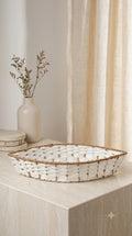 Boat Shaped Handicraft Basket