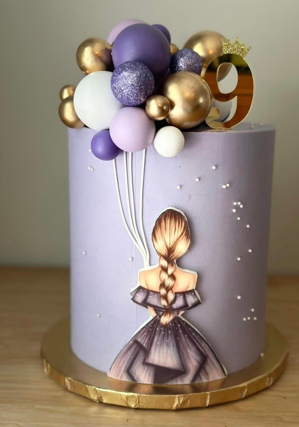 Princess Balloon Cake ( 1kg )