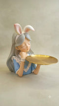 Blue Princess Tray Girl