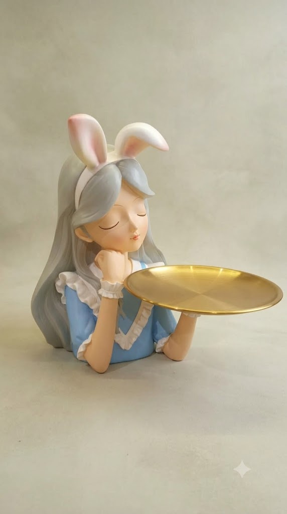 Blue Princess Tray Girl