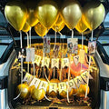 Gold Theme Car Boot Decor