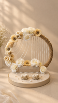 Floral Hoop Engagement Ring Tray