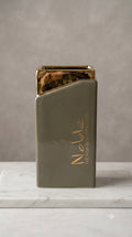 Noble  Rectangular Grey and Gold Flower Pot
