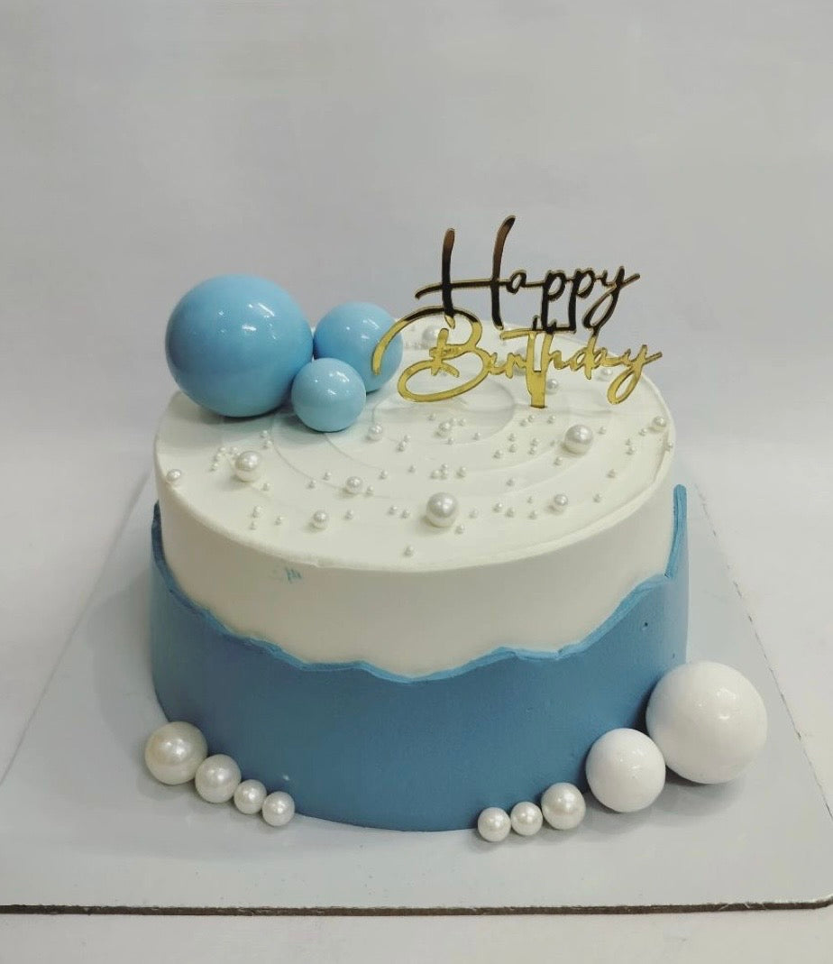 Blue wave Pearl Cake ( 1kg )