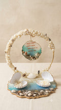 Beautiful Shell Resin Ring Tray