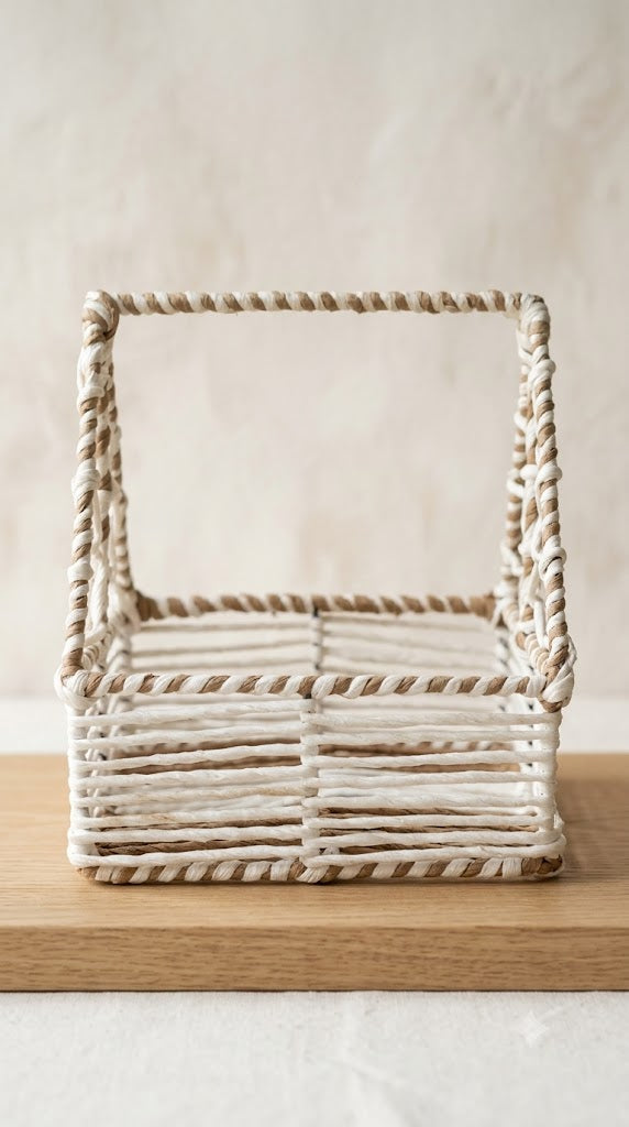 4 Jar Handicraft Basket