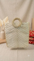 Big Round Handle Pattern Fancy Potli