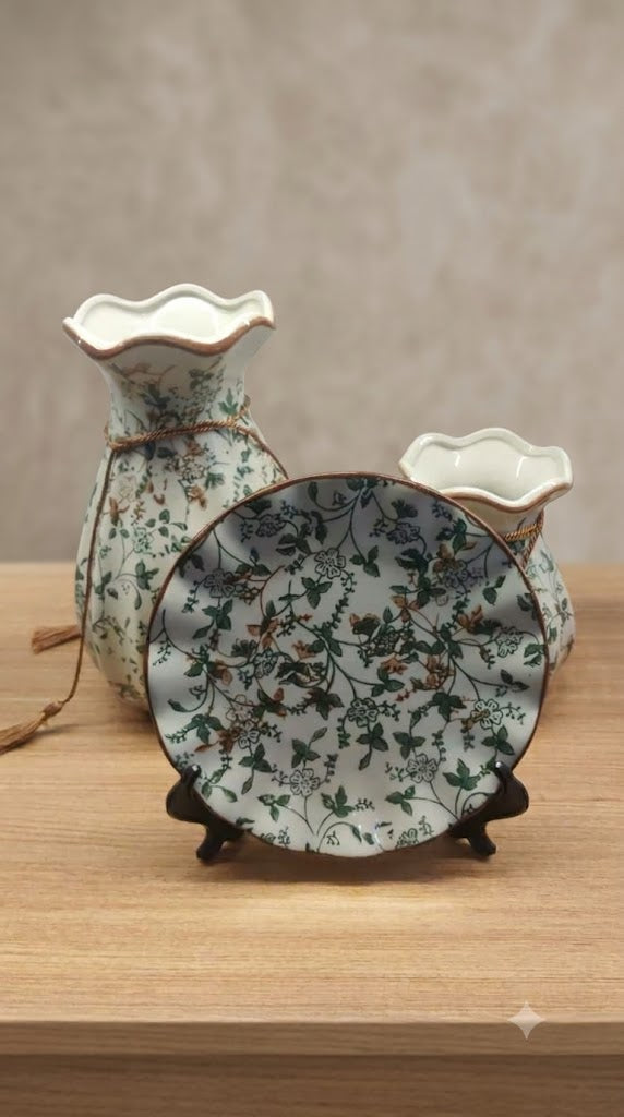 Beautiful Desgin Plate and Flower Pot