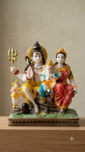 Attractive Mahadev and their Family Murti