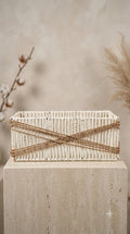 Big Square Shaped Handicraft Basket