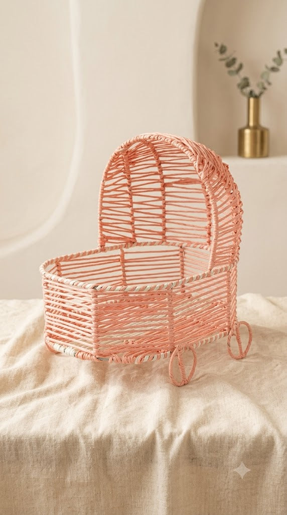 Trolley Handicraft Basket