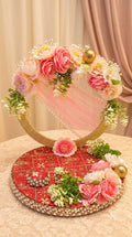 Floral Engagement Ring Platter