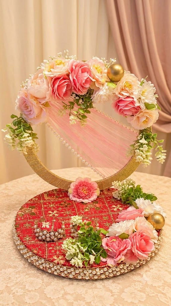 Floral Engagement Ring Platter