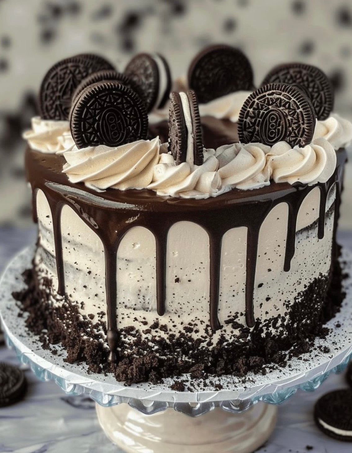 Brown Oreo Cake ( 1kg )