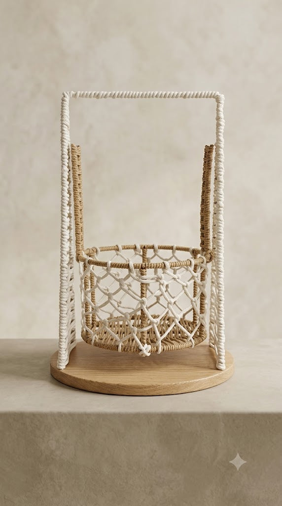 Hanging Handicraft Basket