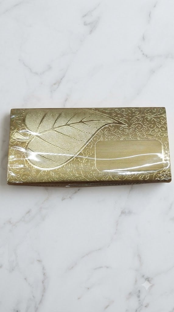 Golden Leaf Print Shagun Envelope