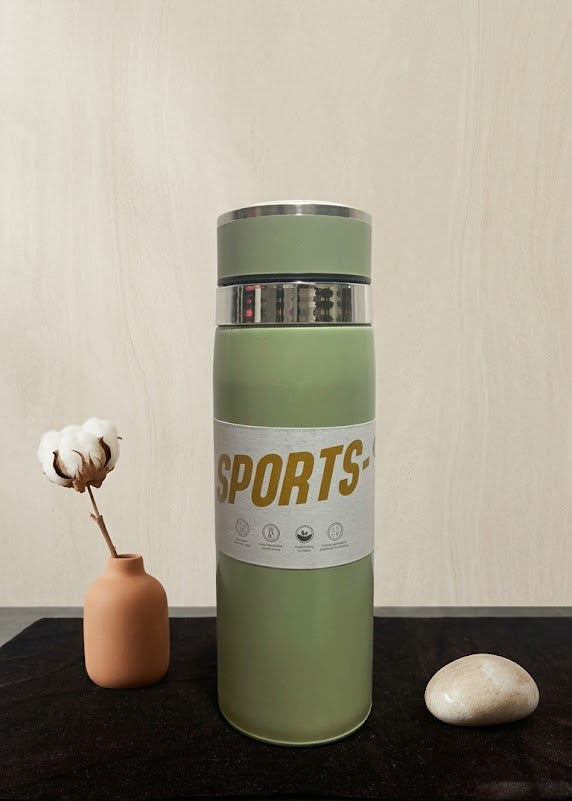 Light Green Stainless Steel Water Bottle