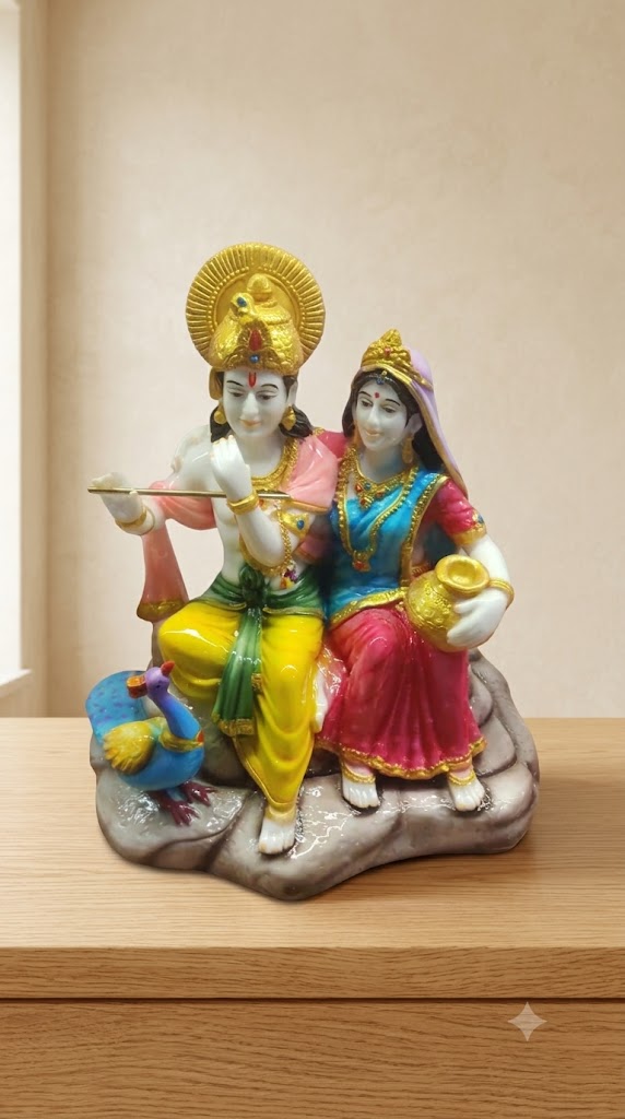 Radha Krishna Beautiful Murti