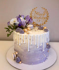 Lavender White Rose Cake ( 1kg )