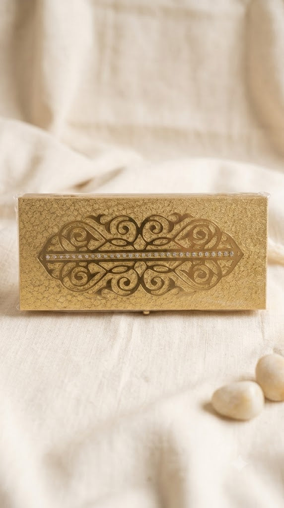 Gold Plated Shagun Gaddi Box
