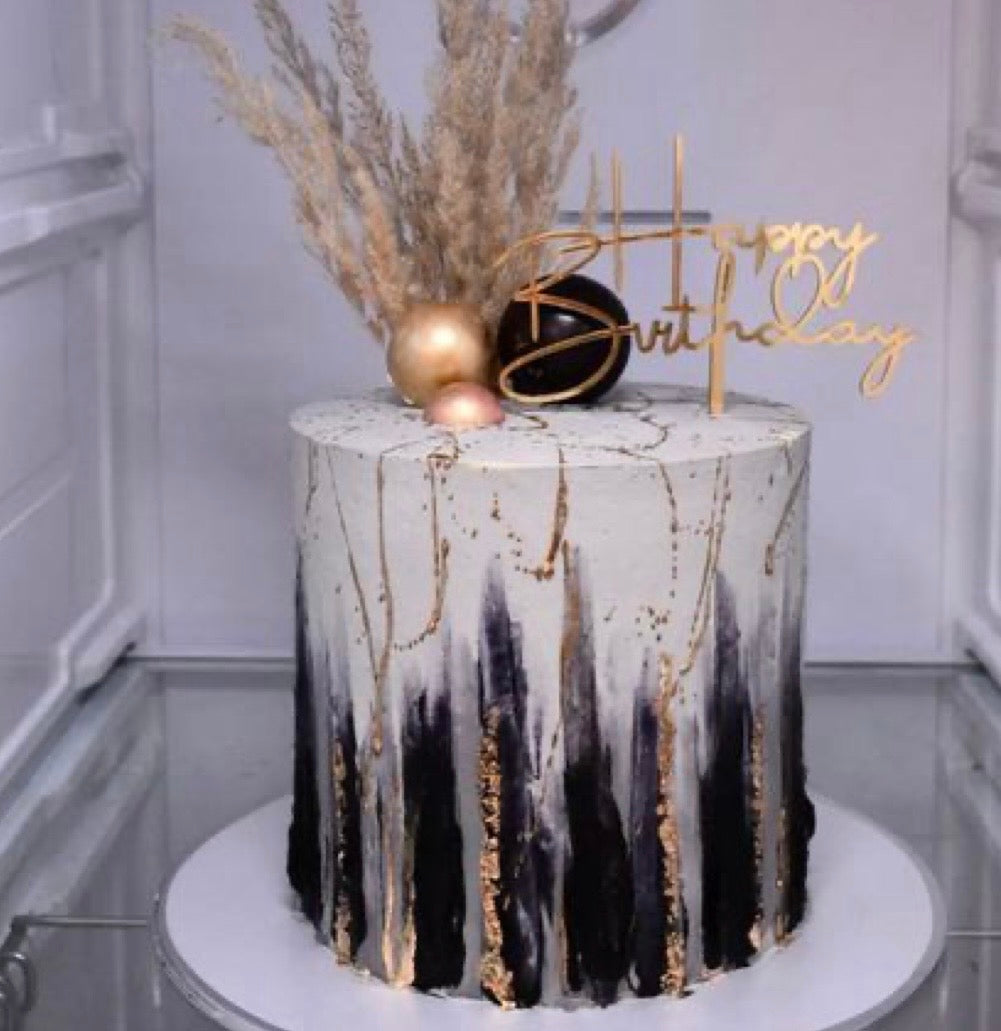 Black and White Cake ( 1kg )