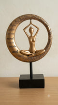 Yoga Circle Sculpture Showpiece