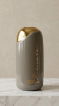 Grey and Gold Colour Beautiful Flower Pot