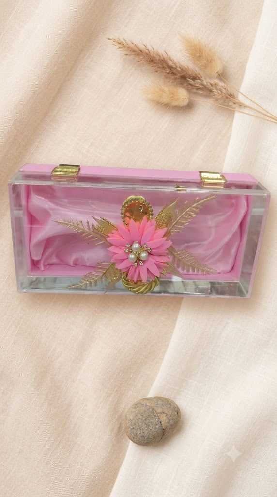 Pink Floral Beautiful Gaddi Box