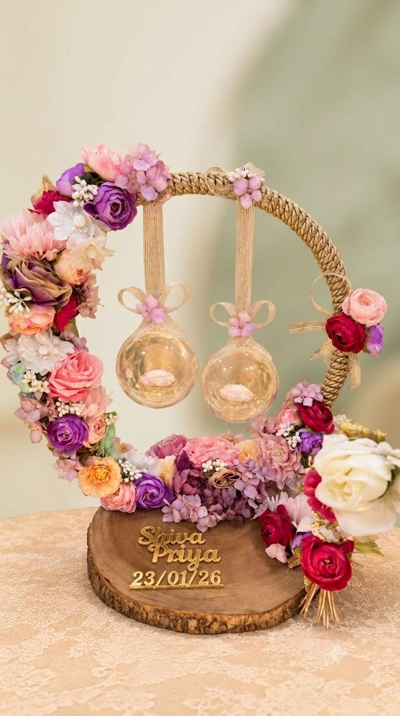 Floral themed ring tray. Buy it for