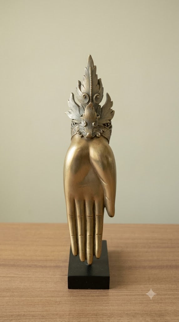 Buddha Blessing Hand Showpiece