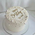 White Small Pearl Cake ( 1kg )