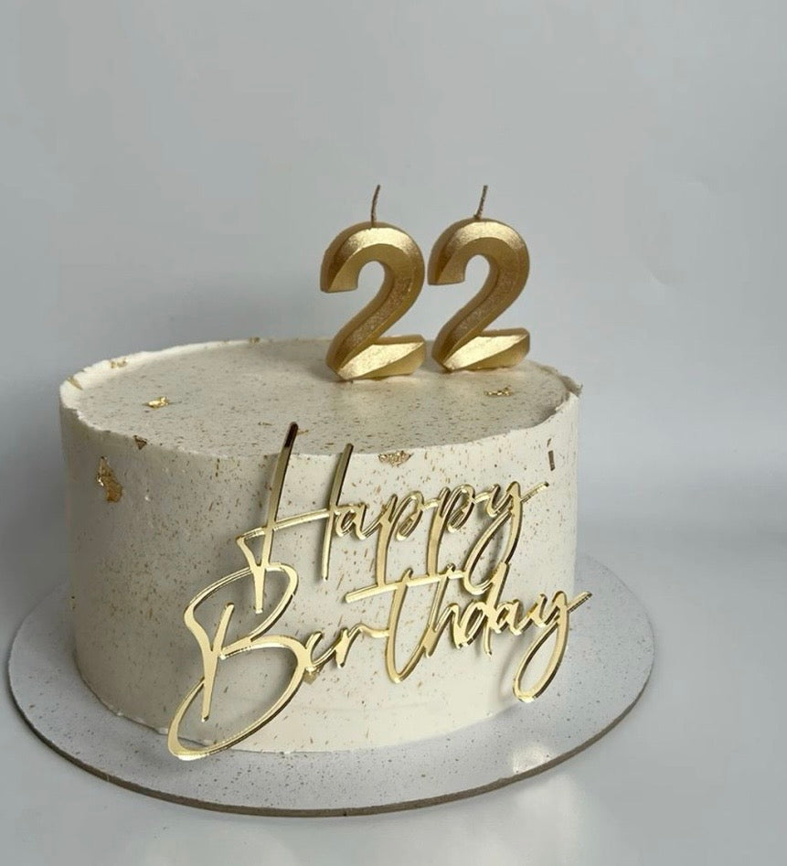 Yellow Birthday Cake ( 1kg )