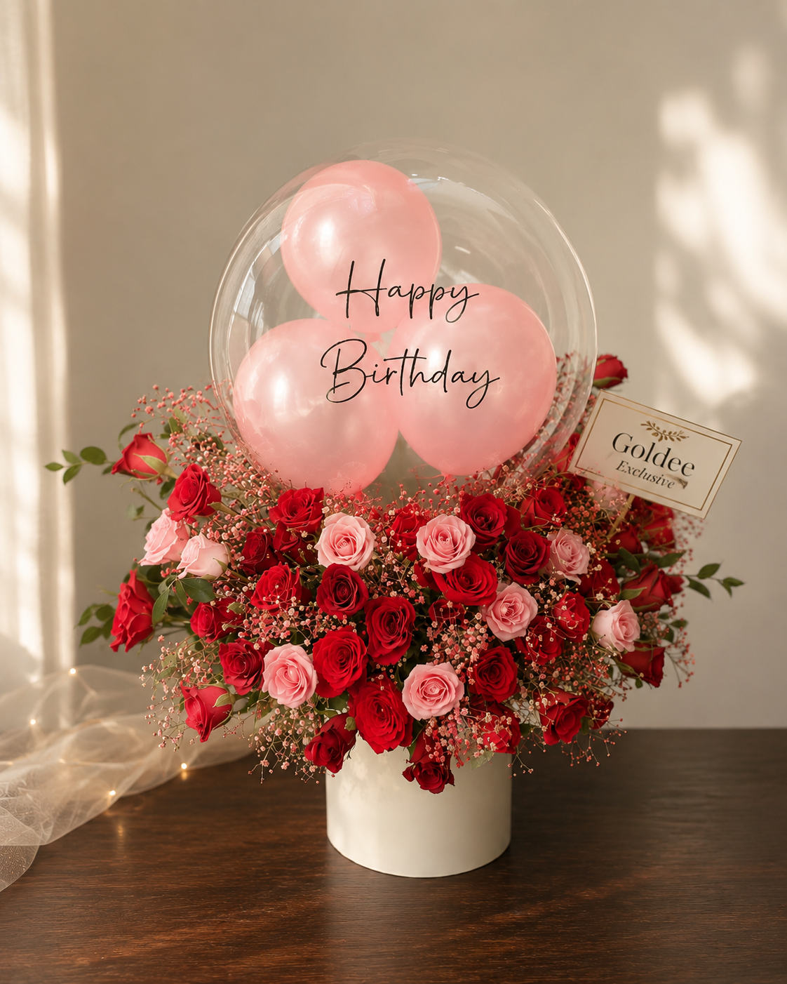 Rosy Radiance Birthday Hamper