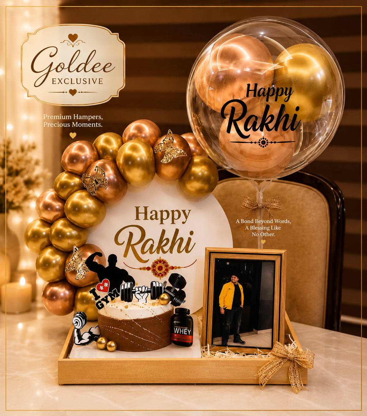 Gym Lover Raksha Bandhan Gift Hamper