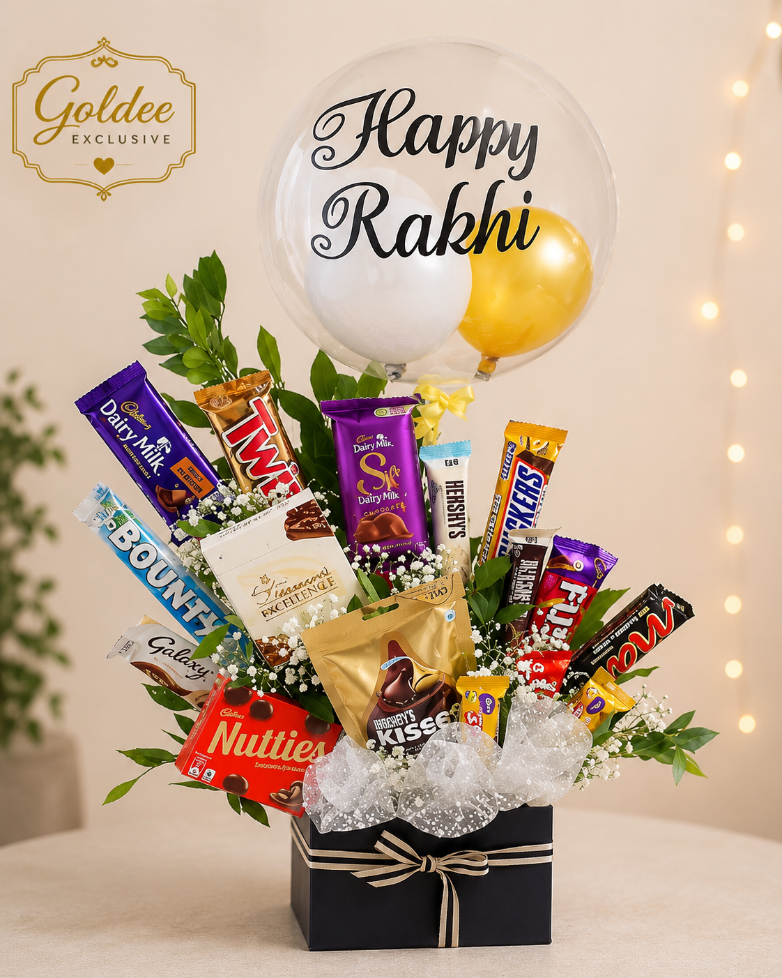 Rakhi Bobo Balloon Hamper (Includes chocolates worth Rs1000)