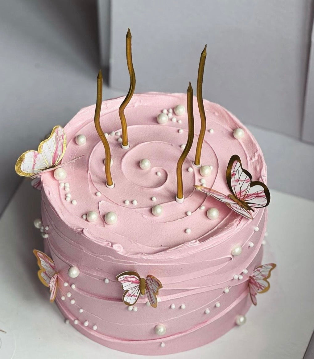 Pink Butterfly Dream Cake ( 1kg )