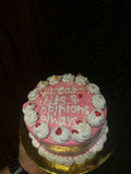Aesthetic Pink Caption Cake ( 1kg )