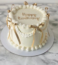 Gold Bow Cake ( 1kg )