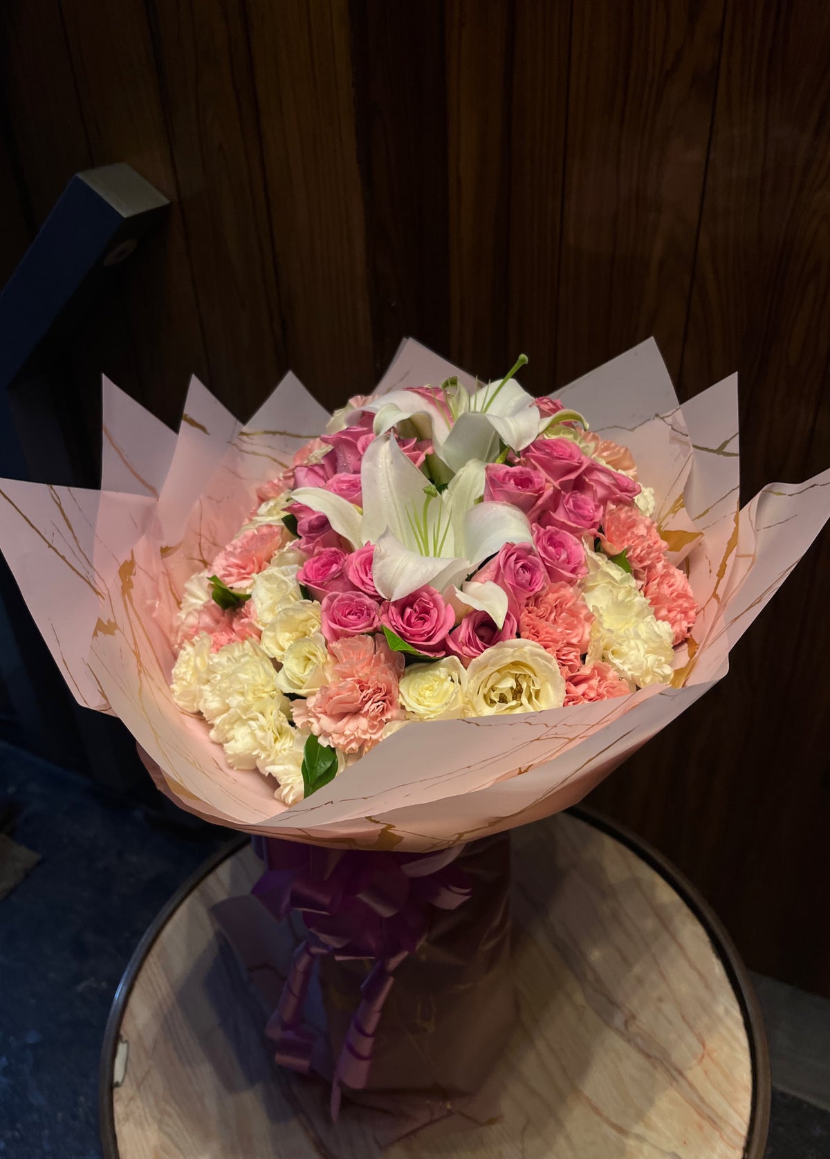 Pink Lilly Bliss Bouquet