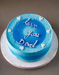 Ombre Father's Day Bento Cake