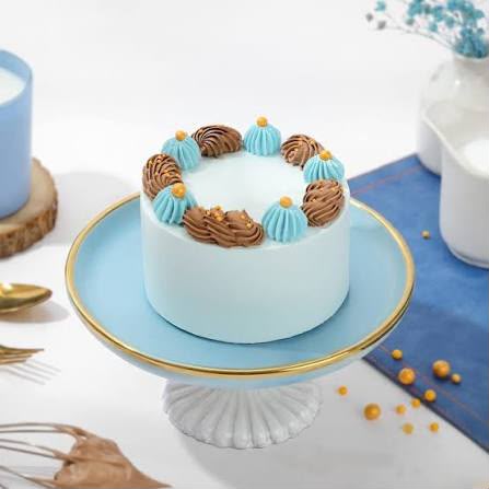 Blue Heaven Bento Cake