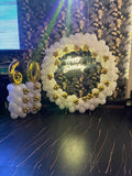 White Gold Ring Decor