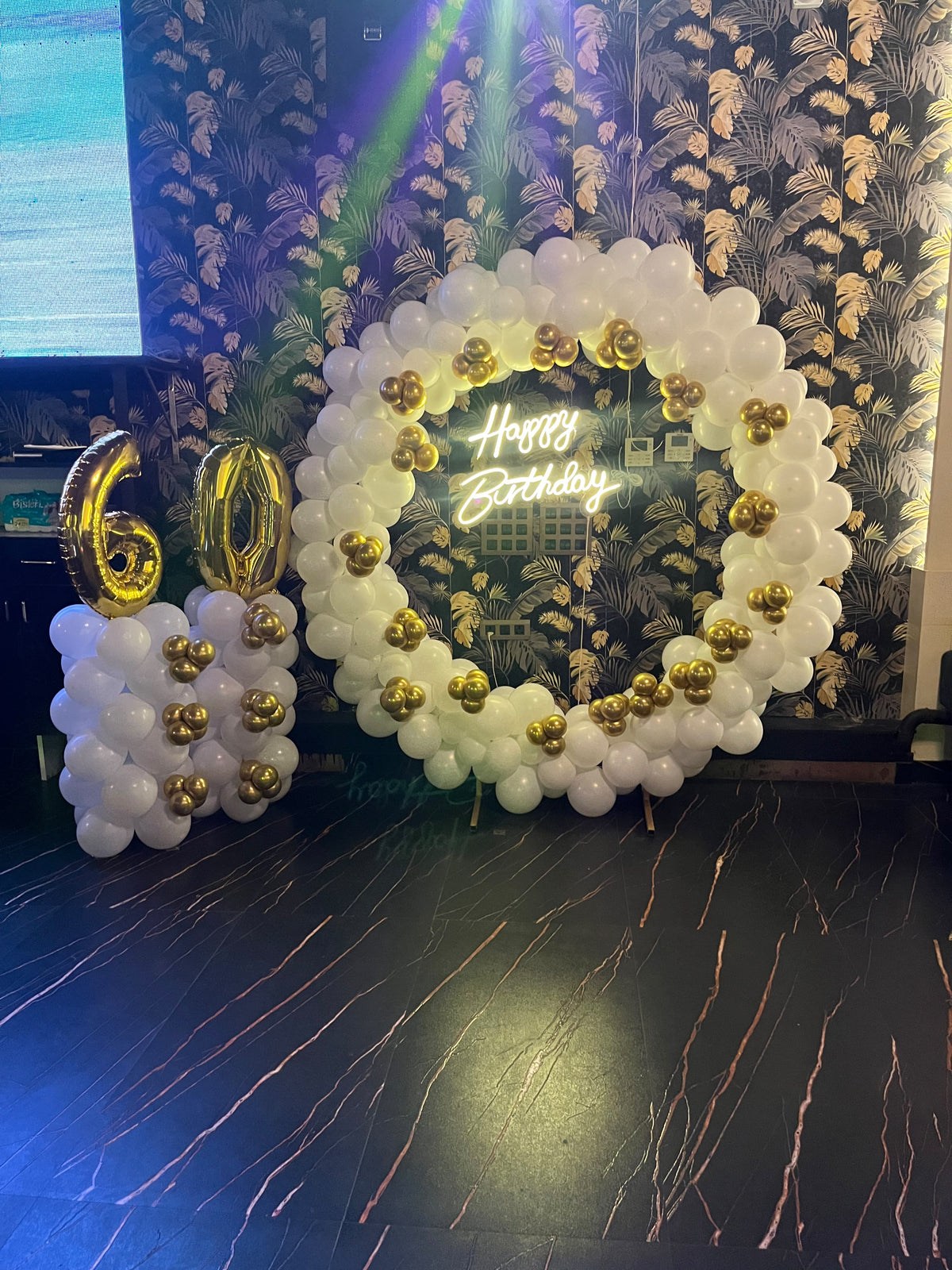 White Gold Ring Decor