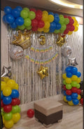 Multicolour Rainbow Birthday Balloon Decoration