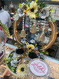Sunflower grace ring tray. Rent it for