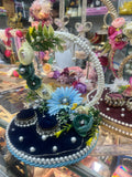 Royal Blue Ring Tray. Rent it for
