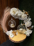 Boho floral ring tray. Buy it for