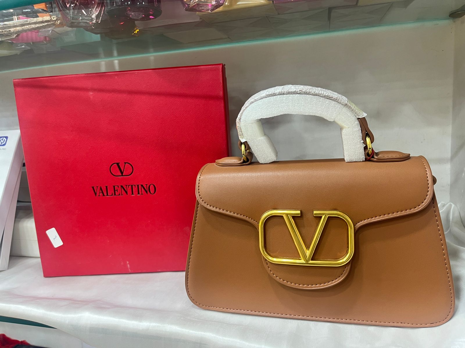 Vintage Style Brown Bag