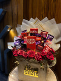 KitKat & Cadbury Floral Hamper